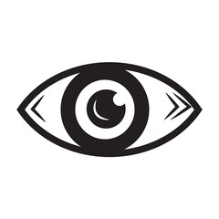 Eye  icon design template vector