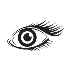 Eye  icon design template vector