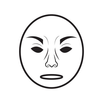 Eye  icon design template vector