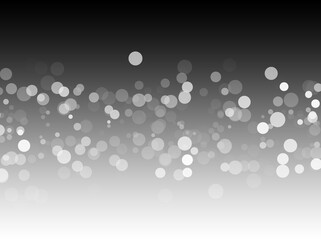 Black background, blurred bubbles for posters, brochures, presentations.