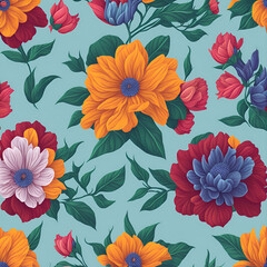 seamless floral pattern
