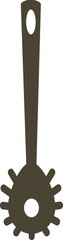 Brown Spaghetti Spatula icon