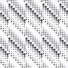 Halftone background seamless pattern - abstract dotted seamless pattern background with circles