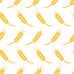 Seamless pattern of spikelets