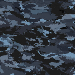 Camouflage military background. Camouflage background -  illustration. Abstract pattern spot. - 592891491