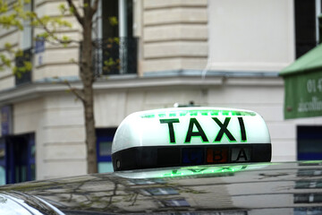 Lumineux de taxi