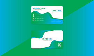 Modern Business Card Design.