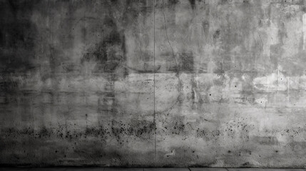 Texture of old gray concrete wall for background. Generative AI