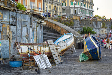 Balade le long du bord de mer à Naples © PPJ