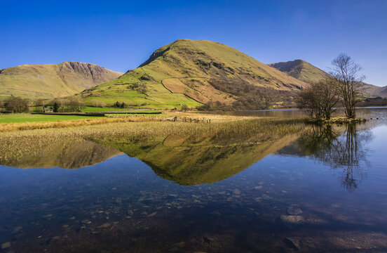Brothers Water in the Englash Lake District on a sunny afternoon