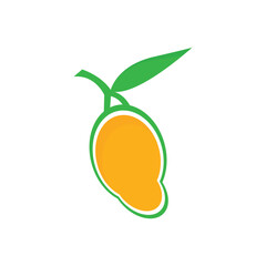 Vector manggo logo image illustration