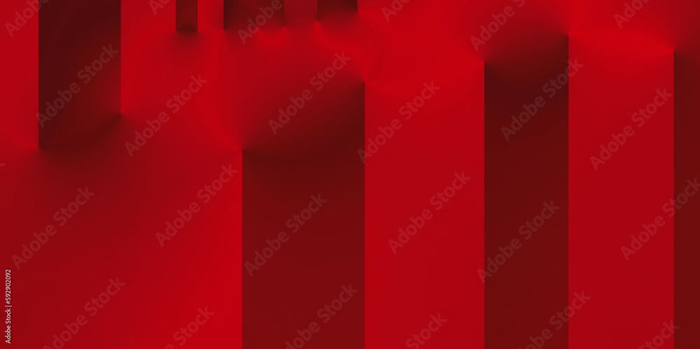 Poster abstract red background with lines . red color abstract modern luxury background for design. geometr