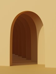 3d arch door, Product backdrop, background product
