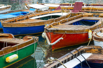 Fototapeta na wymiar Petit port de pêche à Naples