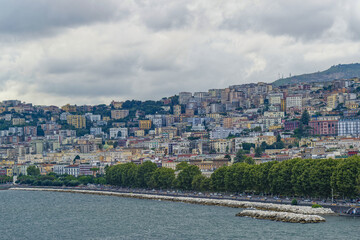 Fototapeta na wymiar La baie de Naples