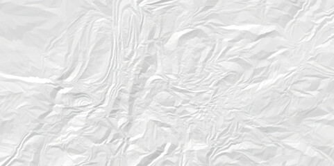 White paper texture. White wrinkled paper texture. White crumpled paper texture. White crumpled and top view textures can be used for background of text or any contents .