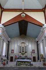 Kirche unserer Lieben Frau von der Unbefleckten Empfängnis in Oslob, Provinz Cebu, Philippinen