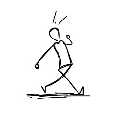 stickman stick figure cartoon sketch