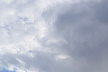 Fototapeta premium Grey sky with clouds