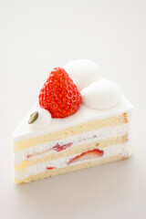 イチゴのショートケーキ