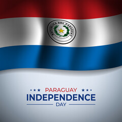 Paraguay Independence Day Background Design