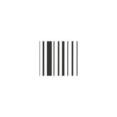 Hand drawn barcode vector icon. codebar flat sign design. Barcode symbol pictogram. UX UI icon. Linear icon