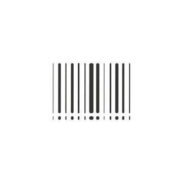 Hand drawn barcode vector icon. codebar flat sign design. Barcode symbol pictogram. UX UI icon. Linear icon