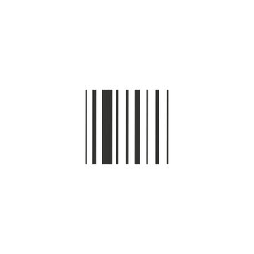 Hand drawn barcode vector icon. codebar flat sign design. Barcode symbol pictogram. UX UI icon. Linear icon