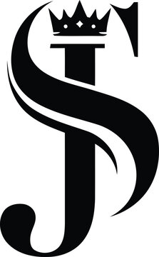 js luxury  logo design