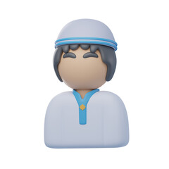 3D moslem Illustration