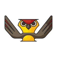 Totem vector icon.Color vector icon isolated on white background totem.