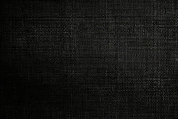 Fototapeta na wymiar Black fabric texture useful as a background with space for text or image, Generative AI