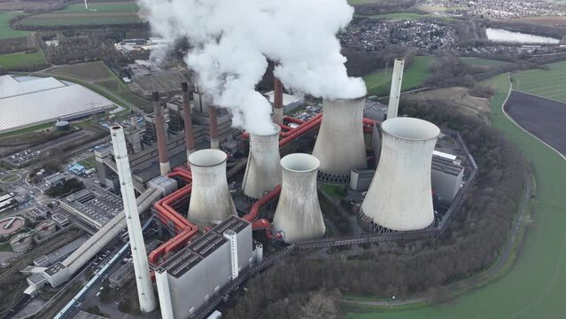 Neurath power station in Germany.