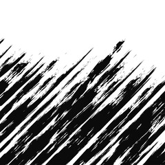 Abstract texture in grunge style. The background. Black textured vector. brush strokes