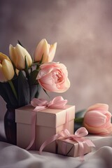 Mother's Day Background with copy space