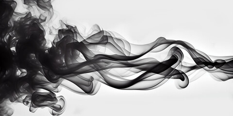 abstract black and white smoke background