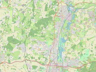 Broxbourne, England - Great Britain. OSM. No legend