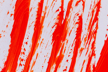 acrylic red orange paint texture background