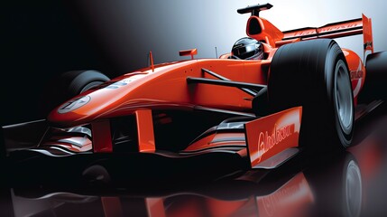 Formula 1 Car Series 5, Generative AI, Illustration