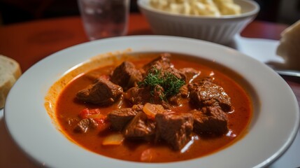 Goulash - A hearty and comforting Hungarian stew