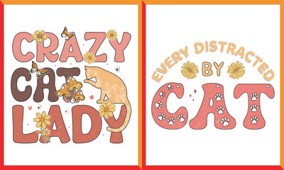 Fototapeta premium best cat t-shirt design