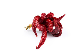 Dried red chili peppers