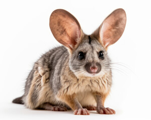 Obraz premium photo of bilby (macrotis lagotis) isolated on white background. Generative AI
