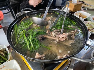 오리백숙