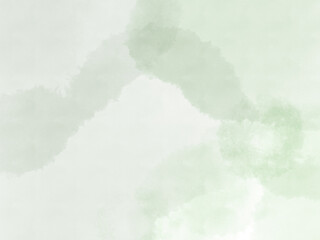 薄いグリーンの水彩画の壁紙、ナチュラル