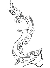 Immerse yourself in the world of fantasy with Mythical Creatures, a coloring page featuring a detailed outline illustration of an ancient dragon. Let your imagination soar as you bring this legend.