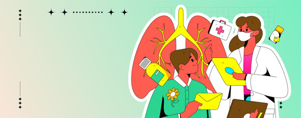 Medical Characters Anti-epidemic Flat Vector Concept Operation Hand Drawn Illustration
