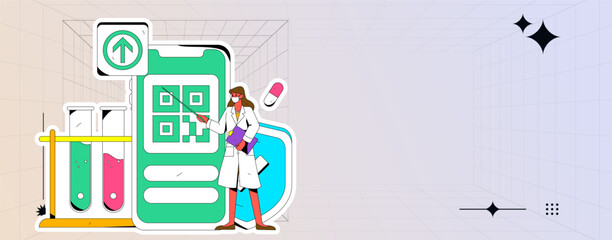 Medical Characters Anti-epidemic Flat Vector Concept Operation Hand Drawn Illustration
