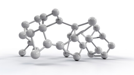 Unveiling the intricate beauty of a molecular structure