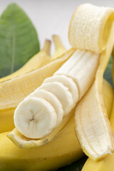 新鮮で甘くて美味しいバナナ